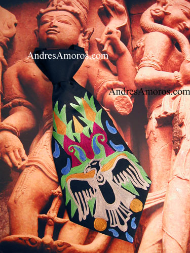 Corbata azteca de 'Arte Para Vestir'