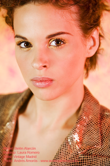 Belén modelo del programa de TV Supermodelo, fotografía de Andrés Amorós