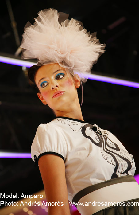 Amparo modelo del programa de TV Supermodelo, fotografía de Andrés Amorós