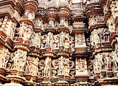 Templos eróticos de Khajuraho, India